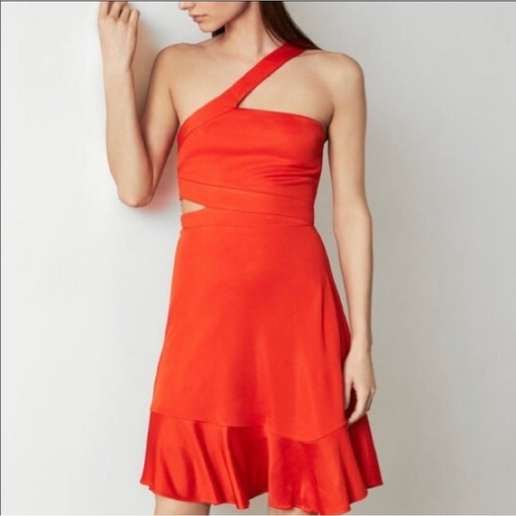 BCBG cut out dress with one strap - Picture 1 of 3